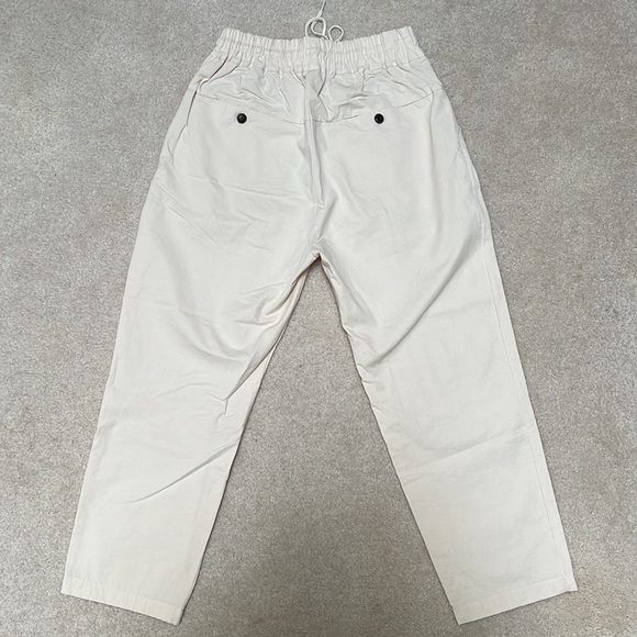 High waisted beige pants - Picture 7 of 8